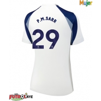 Camiseta Tottenham Hotspur Pape Matar Sarr #29 Primera Equipación para mujer 2025-26 manga corta